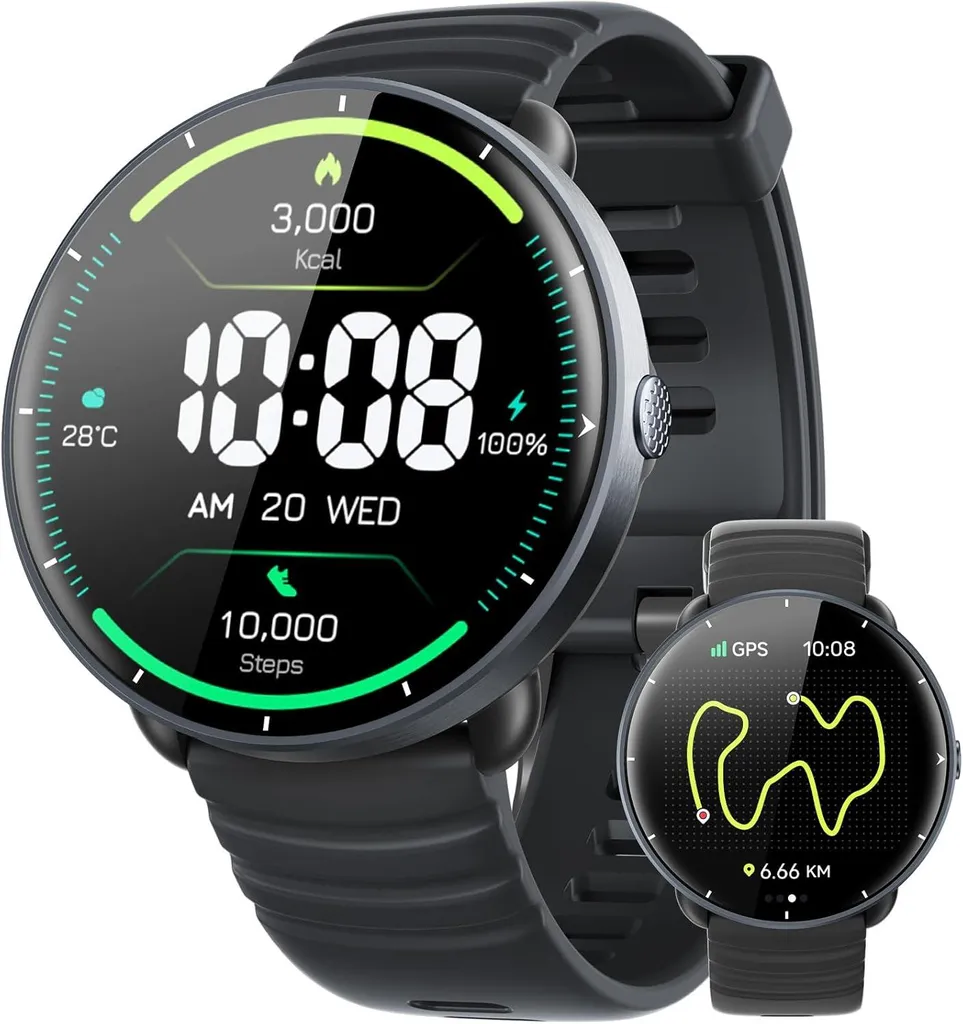 Smartwatch GPS Outdoor AMOLED - Sportwatch Nuoto 5 ATM 100+ Sport
