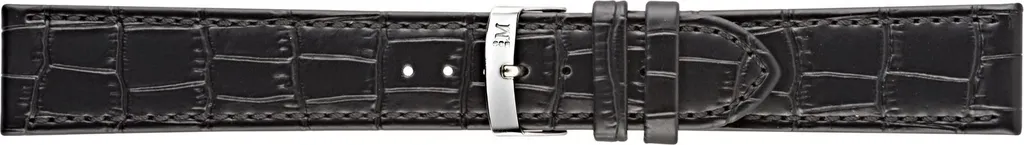 Bracelet de montre alligator Juke 4934A95.019 argent 22mm