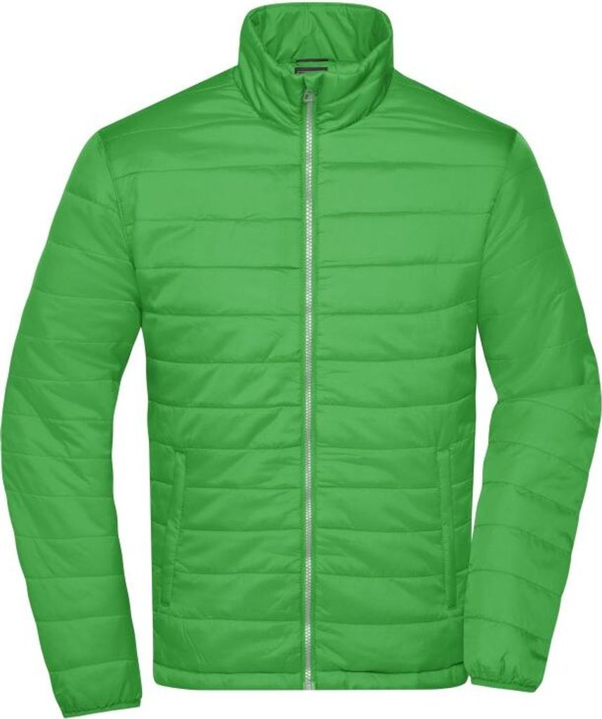 Men's Padded Jacket Leichte, wattierte Steppjacke green, Gr. XXL