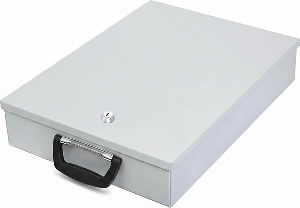 Protéger vos documents A4 contre le vol : Cassette en acier verrouillable