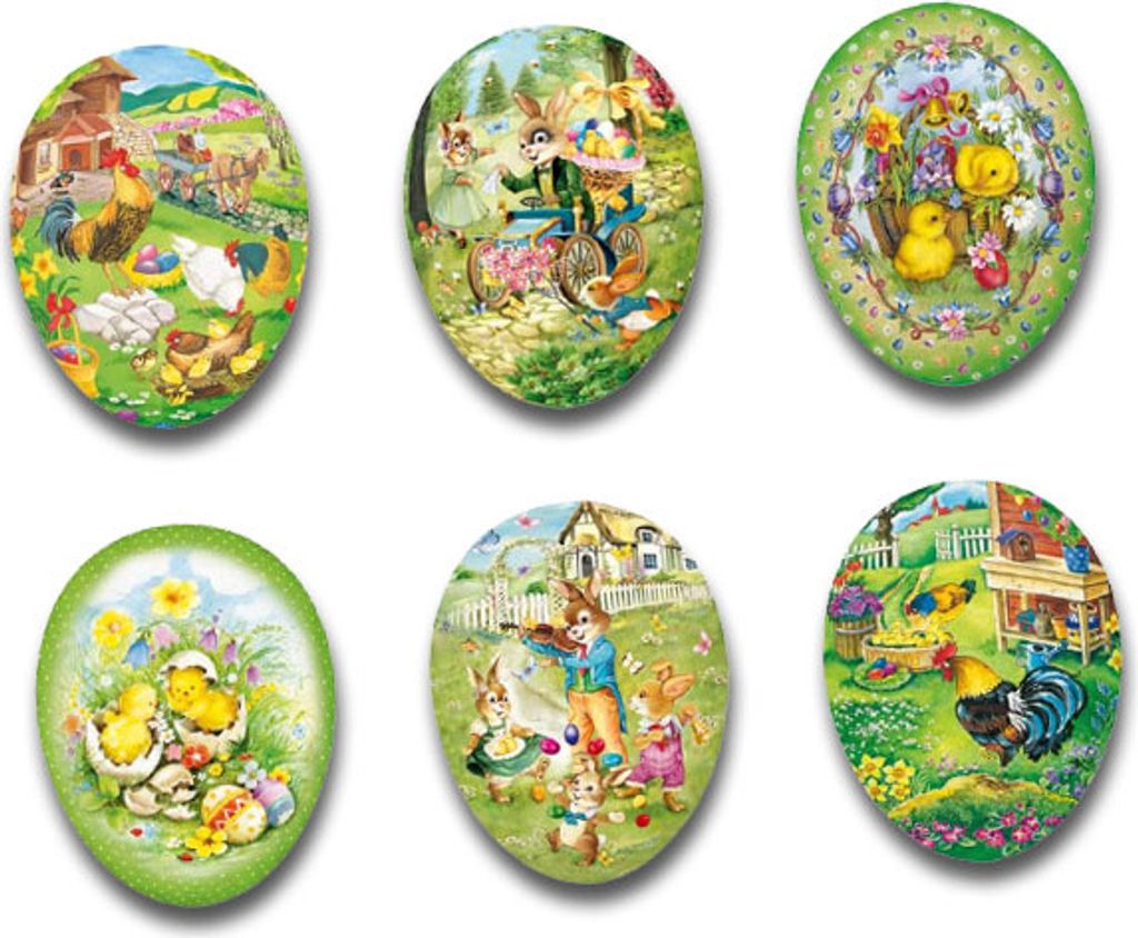 NESTLER Füllei Ostern 18 cm bunt Produktbild 