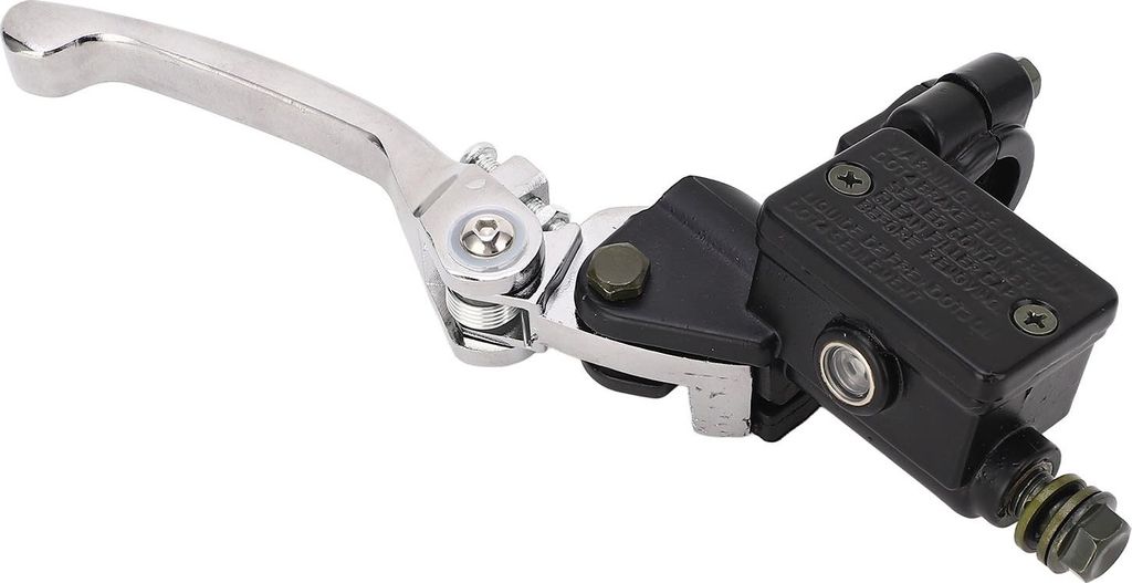 Rechter Hauptbremszylinderhebel, 22 mm, rostfrei, Universal-Lenker für 50 cc bis 250 cc Dirt Pit Bikes