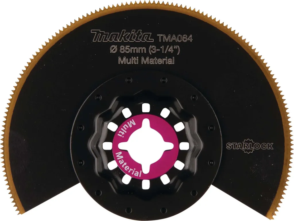 Lama Makita Starlock TMA064 85 mm BiM-TiN - Upgrade per Multiutensile