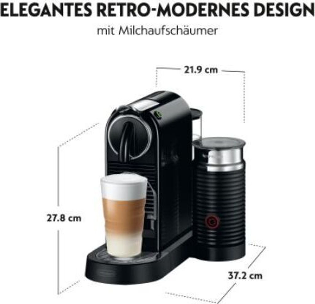 Ekspres kapsułkowy DELONGHI EN267.BAE Citiz Nespresso Zdjęcie produktu 13