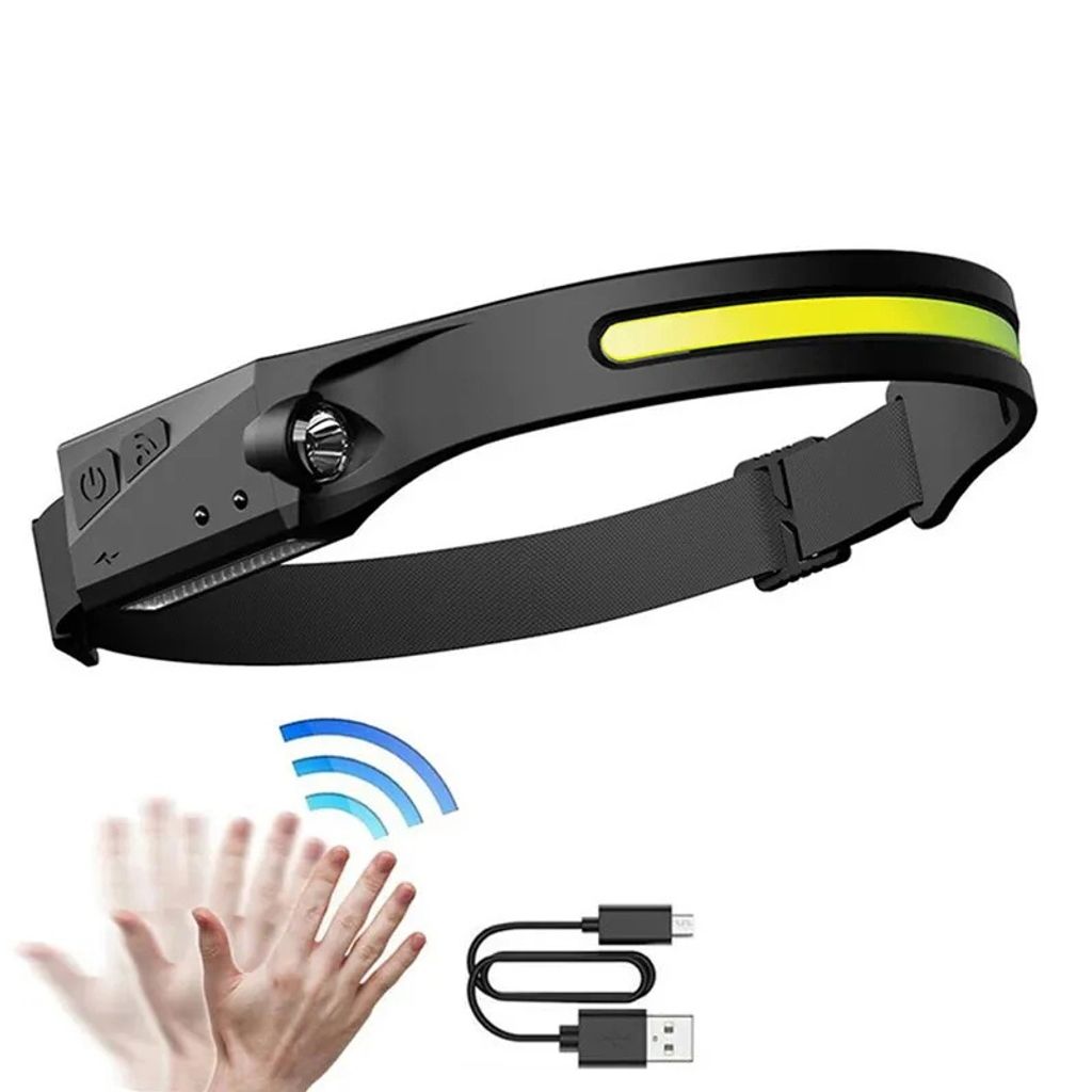 Latarka czołowa LED z czujnikiem ruchu IPX4 USB-C 1200 mAh Zdjęcie produktu 5