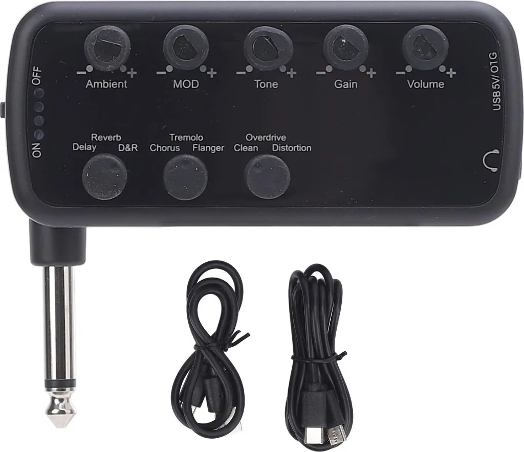Ampli Casque Guitare pour Pratiquer la Nuit sans Bruit Répétition