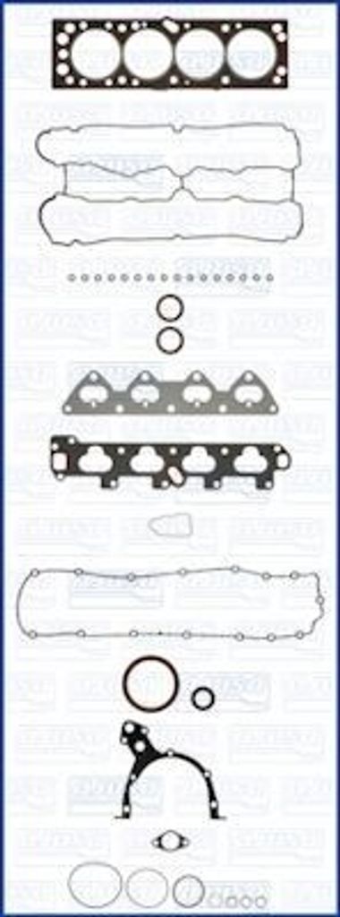 AJUSA 50188600 Motor-Dichtungsvollsatz Dichtsatz für OPEL Astra G CC (T98) Astra G Caravan (T98) Astra G Limousine (T98) Astra F Cabrio (T92) COMBO