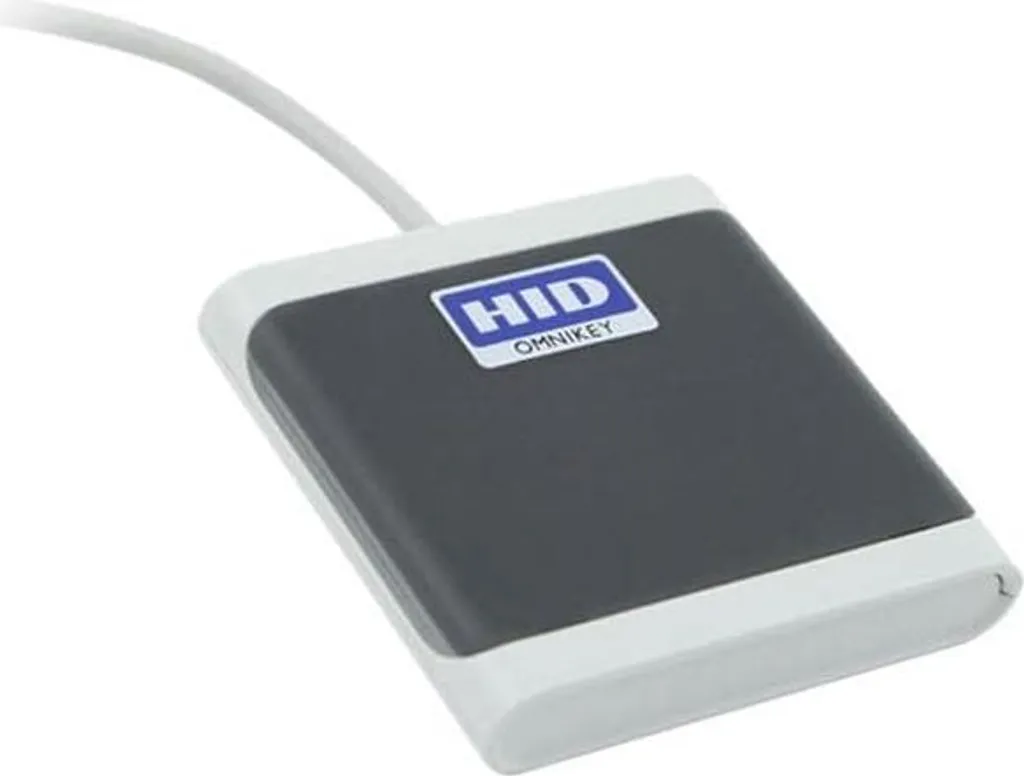 Lecteur de badge RFID 125 kHz HID OMNIKEY 5025 avec connexion USB 2.0