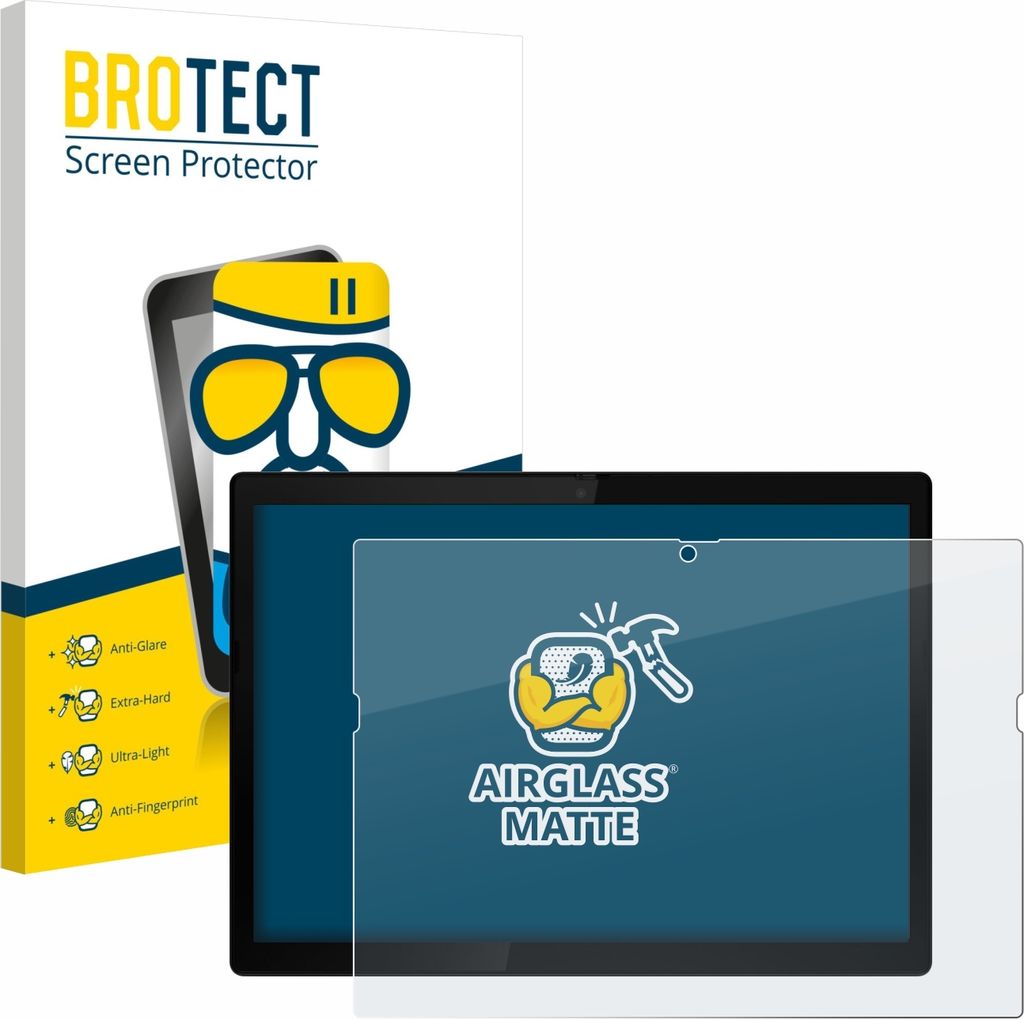 BROTECT Entspiegelungs Schutzglas für Lenovo ThinkPad X12 Gen 1 Schutzfolie Panzer Folie Glas Display Schutz matt
