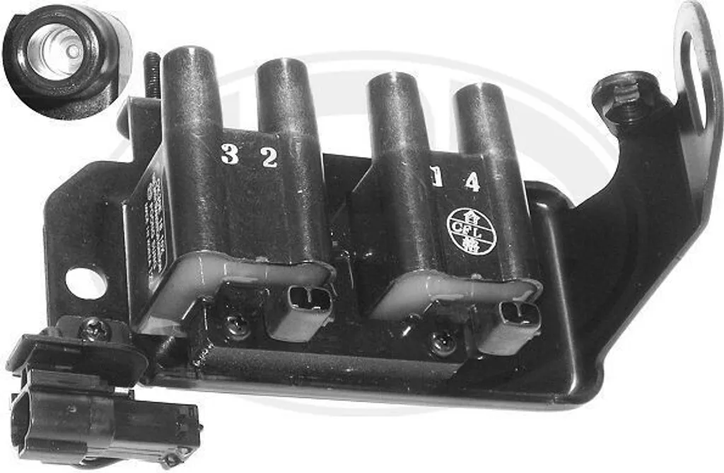 Bobine d'allumage ERA 880148A pour Kia Carens II FJ et Rio DC OE 138724