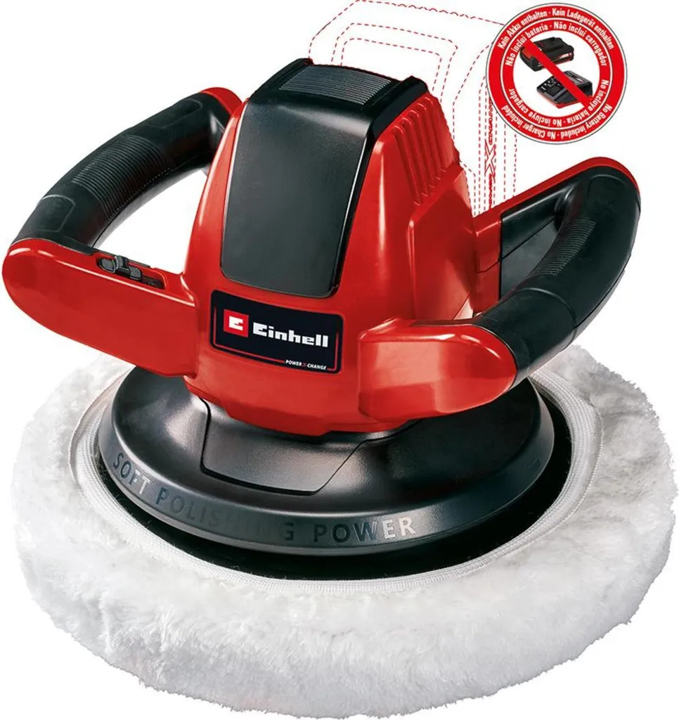 Einhell CE-CB 18/254 Li-Solo Lucidatrice Auto a Batteria 18V Power X-Change