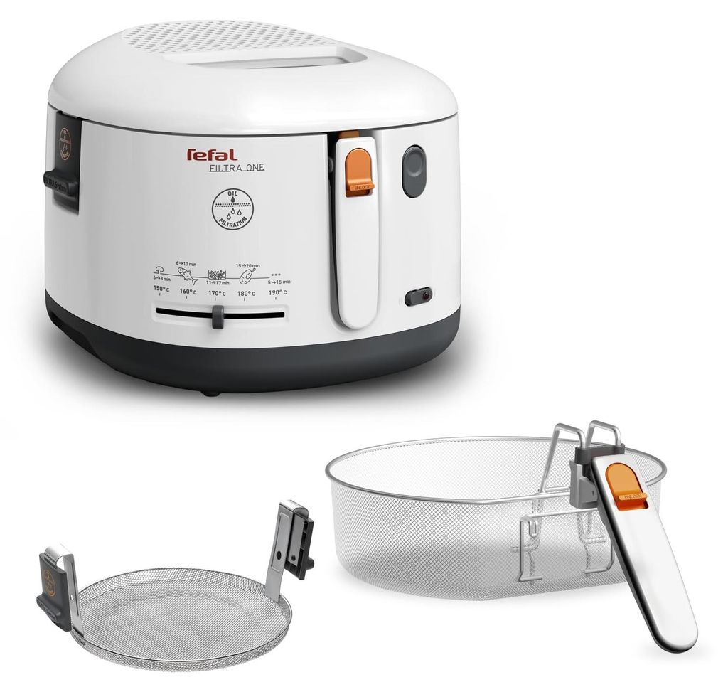 Tefal FF1631, 2,1 l, 1,2 kg, Pojedyńczy, Antracyt, Biały, Zdjęcie produktu 