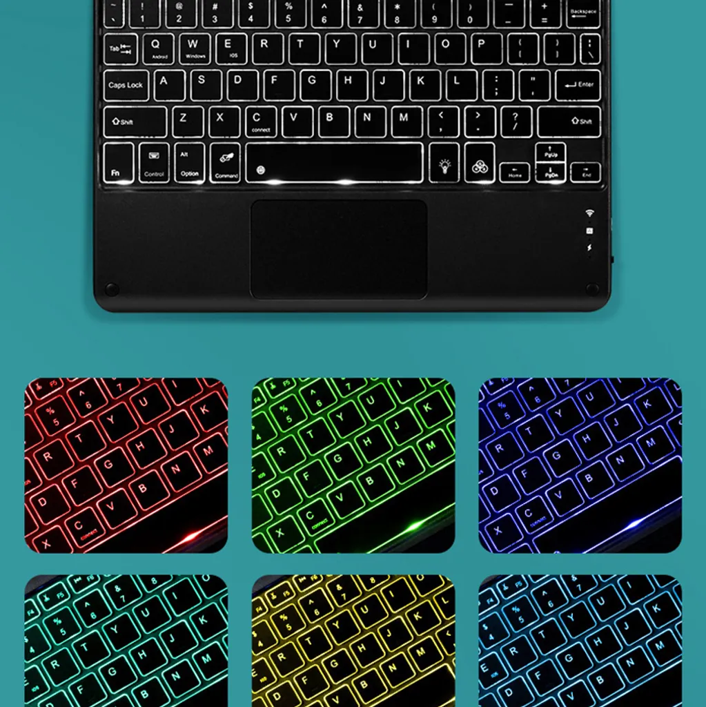 Pack bureautique mobile Clavier et Souris pour Galaxy Tab A7 Lite 8.7 - 3