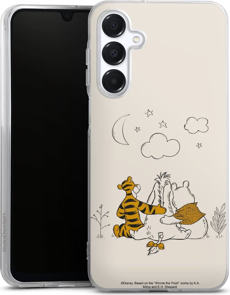 DeinDesign Handyhülle für Samsung Galaxy A16 5G Silikon Hülle Case Smartphone Schutzhülle Disney Offizielles Lizenzprodukt Winnie Puuh