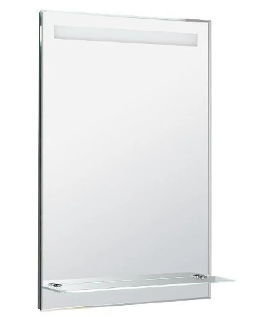 Miroir LED Aqualine ATH53 avec tablette en verre 600x800 mm moderne