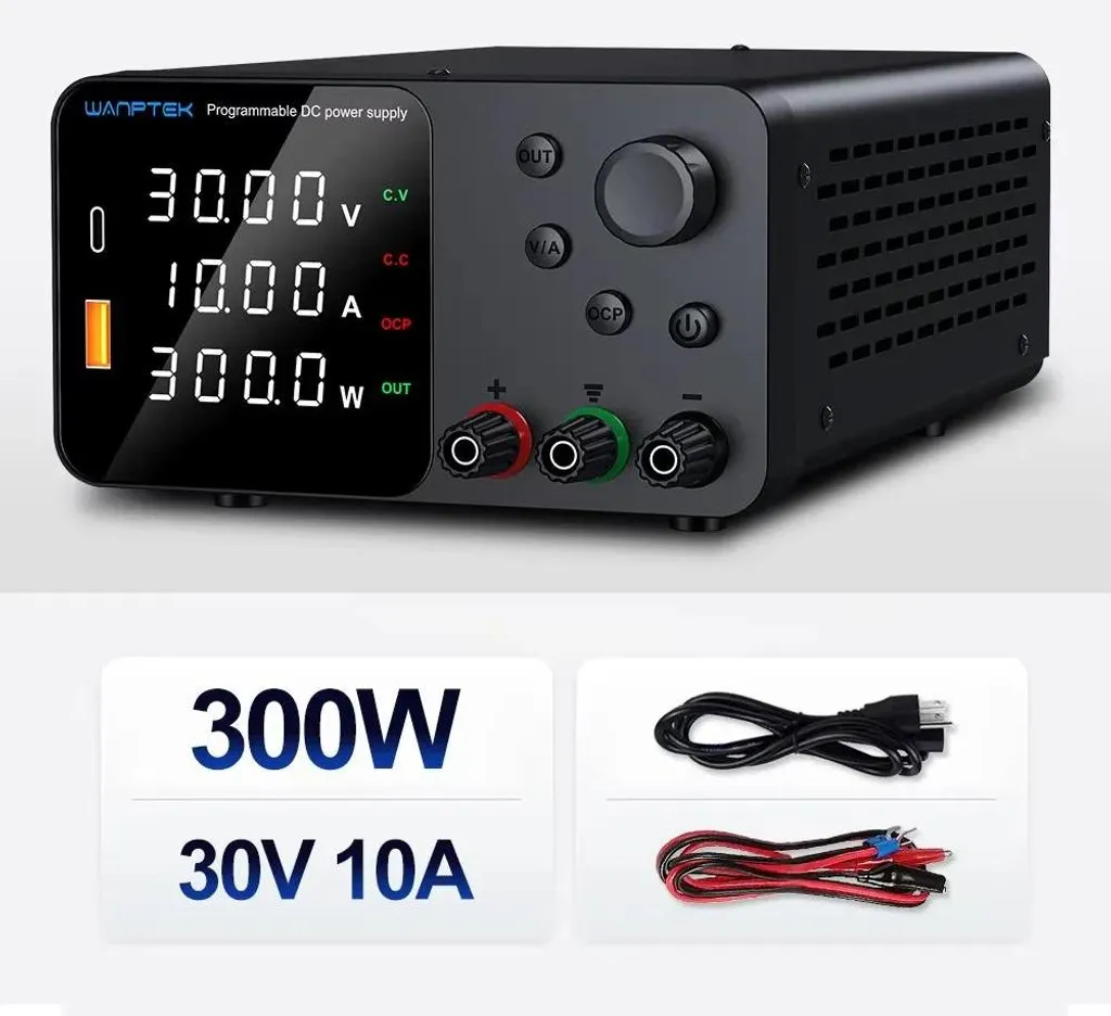 Source d'alimentation stabilisée 30V 10A pour atelier électronique - 2