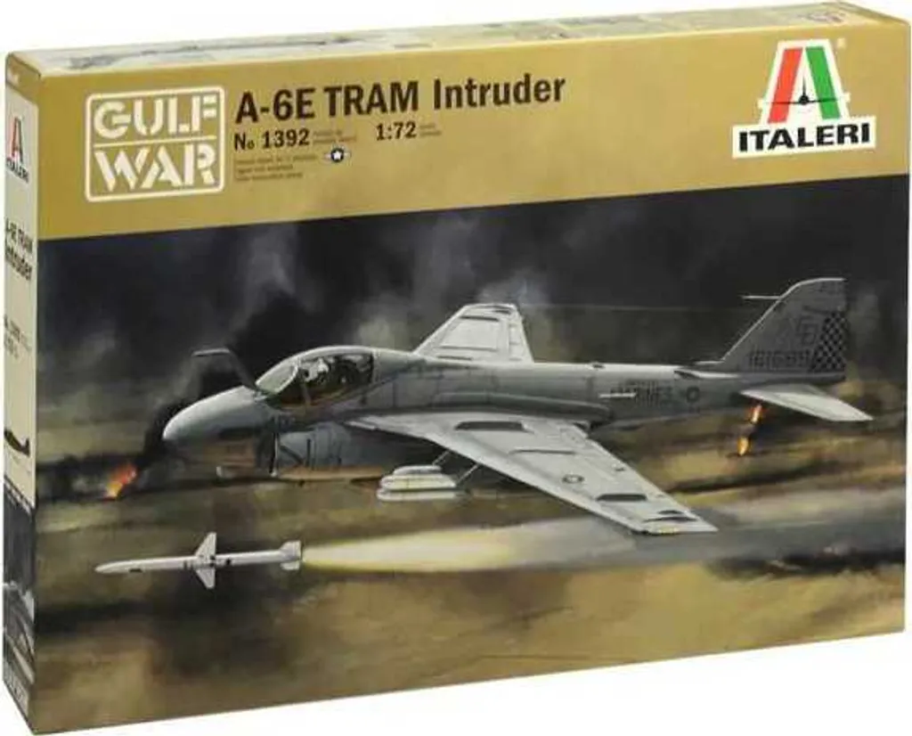 Italeri A-6E Tram Intruder 1:72 avec Détails de Précision et Décals