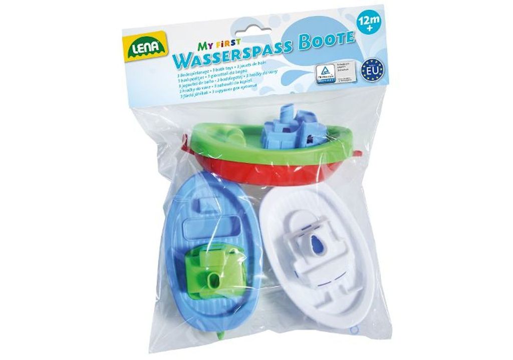 3er Set Badeboote Spielzeugboote Wasserspielzeug koppelbar