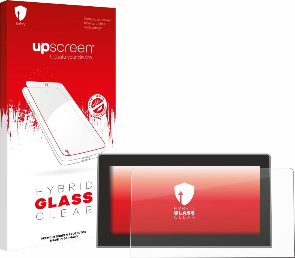upscreen Schutzglas für Volkswagen Tiguan 3 2024 2025 12.9" Schutzfolie Panzer Folie Glas Display Schutz klar