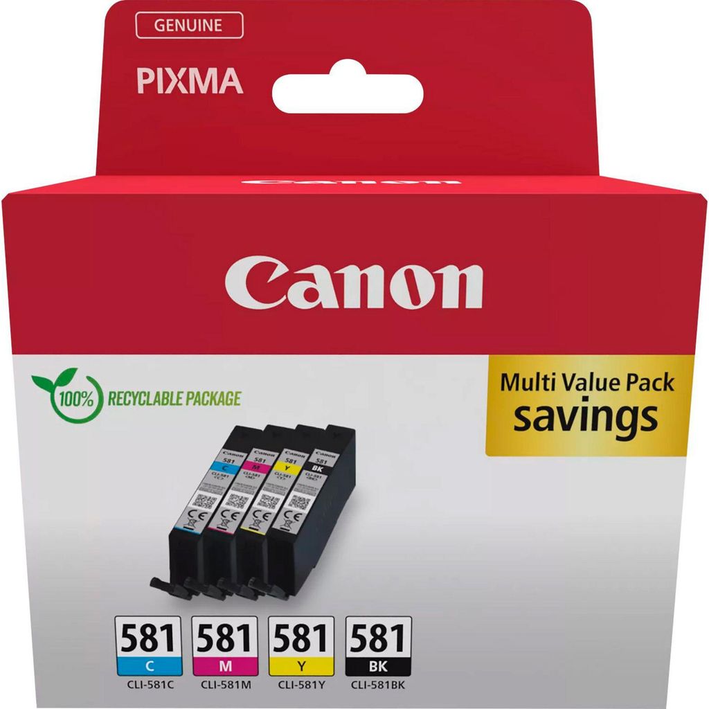 Canon 2103C006 Cartuccia d'Inchiostro 4 pz Originale Nero Immagine del prodotto 