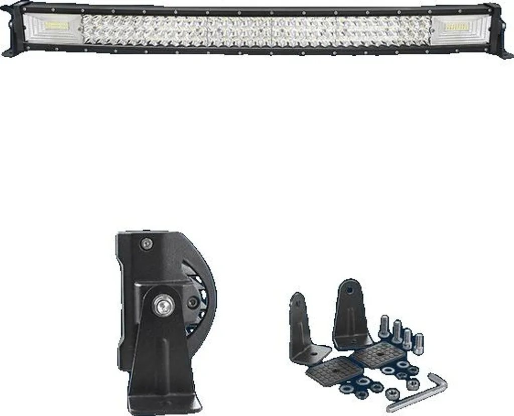 Barra LED Lavoro 32 Pollici Curva: Luce 7D Wireless per Mezzi Pesanti