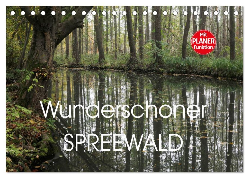 Wunderschöner Spreewald (Tischkalender 2027 DIN A5 quer), CALVENDO Monatskalender