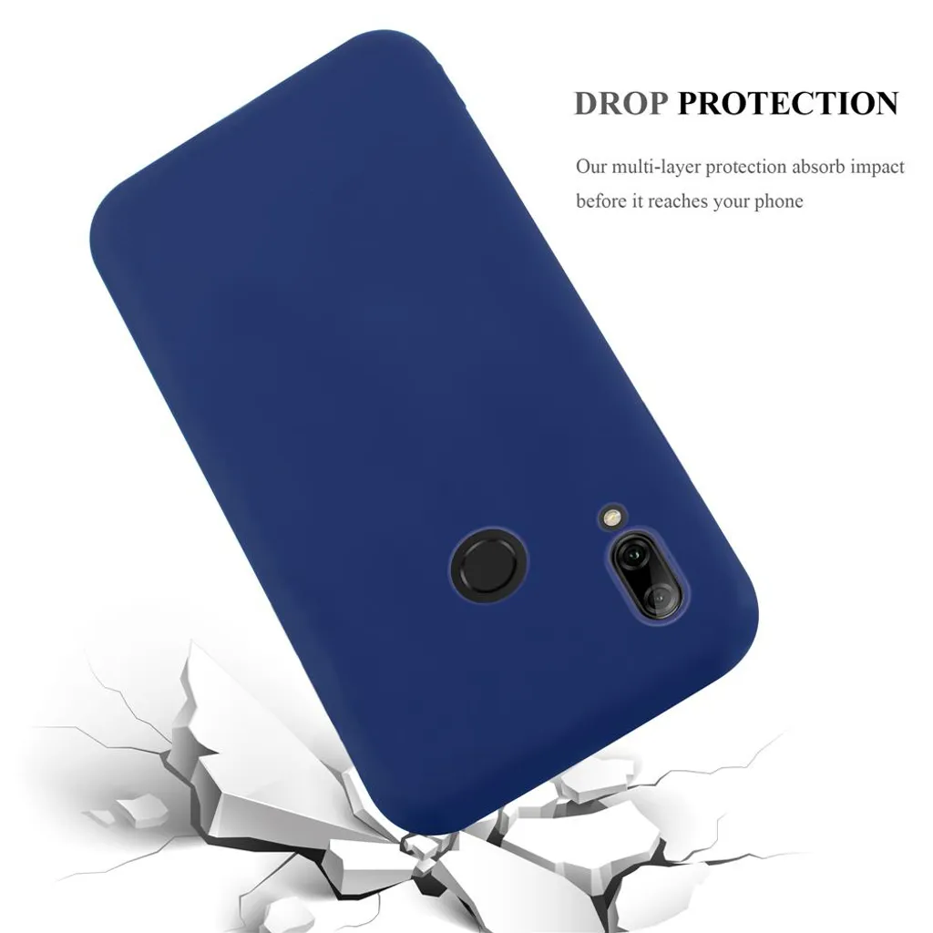Cover Premium Cadorabo Blu per Huawei P Smart 2019 / Honor 10 Lite - 8