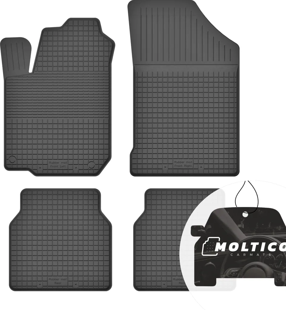 Tappetini in Gomma Kia Soul I (2009-2014) - Protezione Essenziale 4pz
