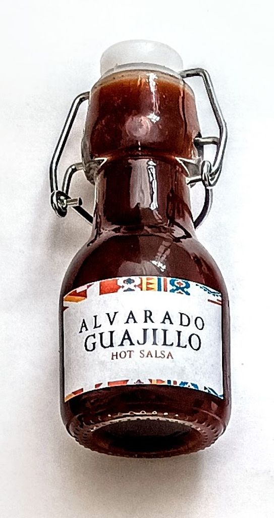 ALVARADO HOT SALSA GUAJILLO 75 ml in confezione regalo Immagine del prodotto 