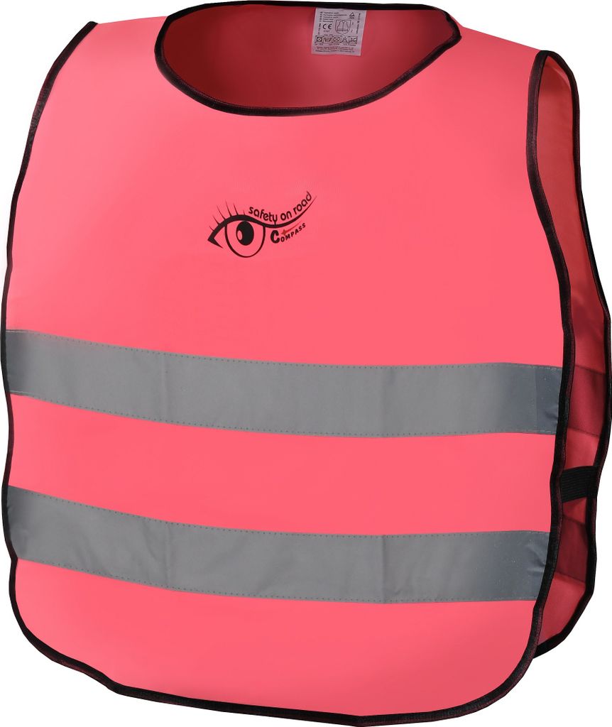 Kinderwarnweste rosa