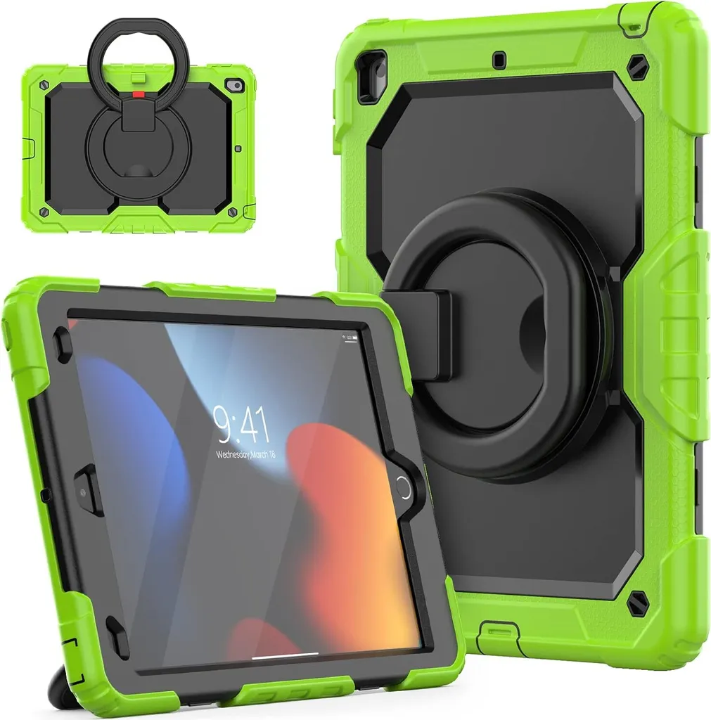Custodia Rugged Verde Samsung Galaxy Tab A7 - Protezione Outdoor 360