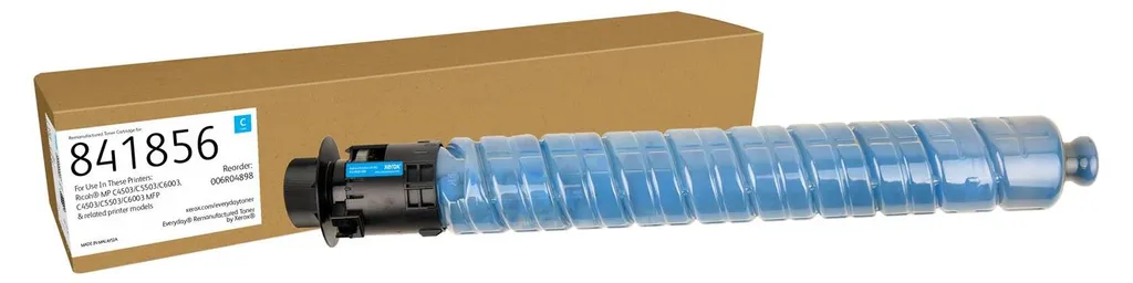 Toner Cyan Xerox pour Ricoh 841856 idéal pour Impressions Professionnelles