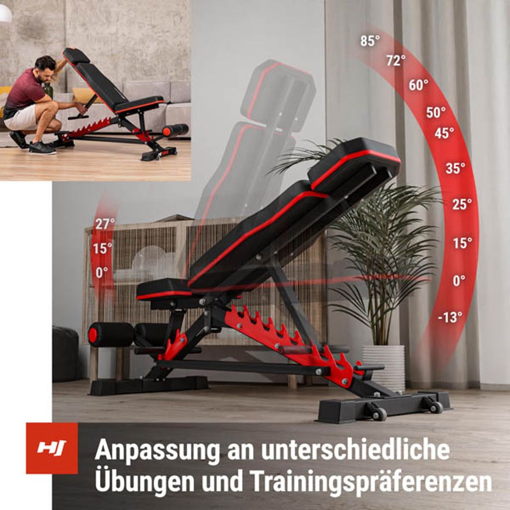 Hop-Sport Hantelbank HS-2090HB, Hantelbank | Kaufland.de