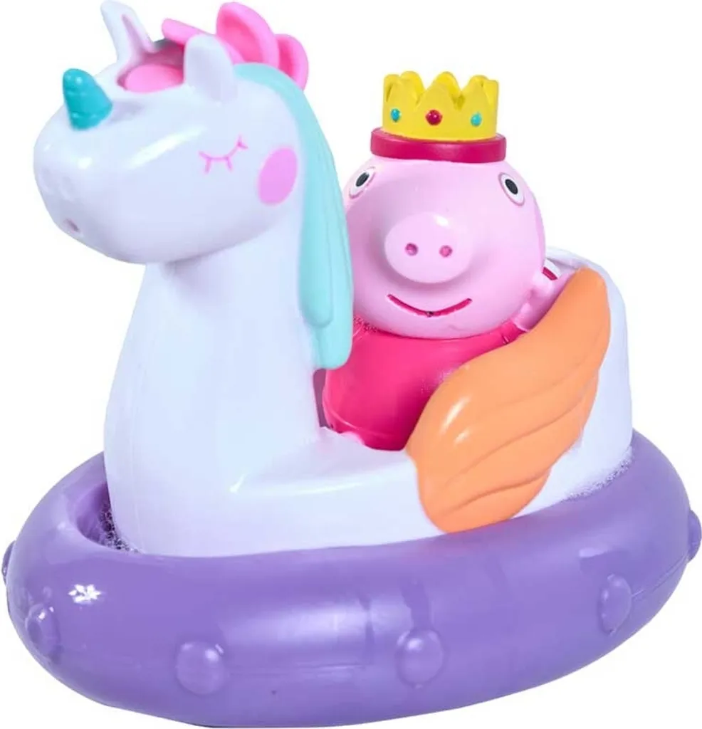 Princesse Peppa sur licorne flottante : Jouet arroseur et ludique