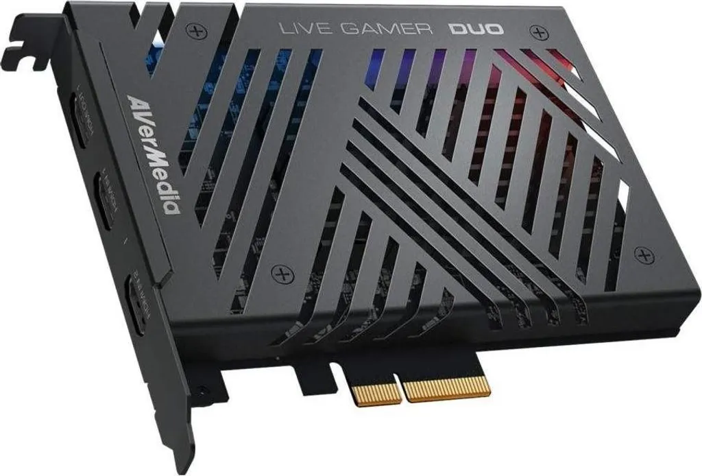 Carte Capture AVerMedia GC570D pour Streamer avec Deux Caméras HDMI 1080p