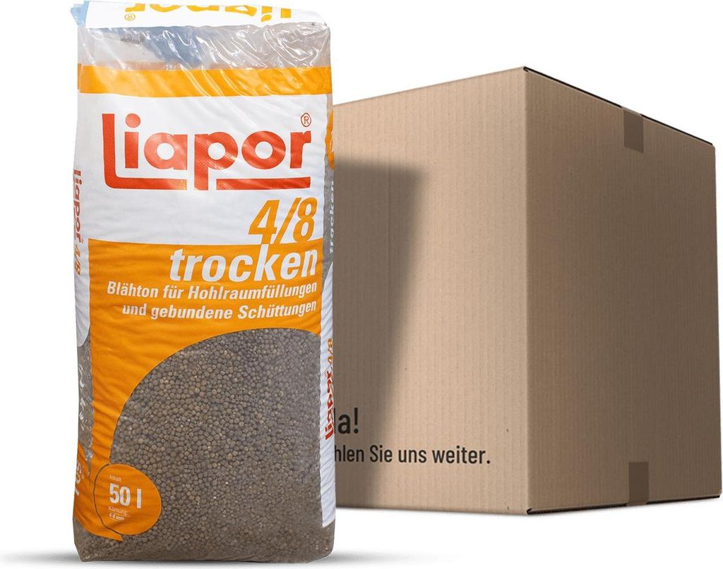 Liapor Blähton Fein Schüttung 50l Produktbild 