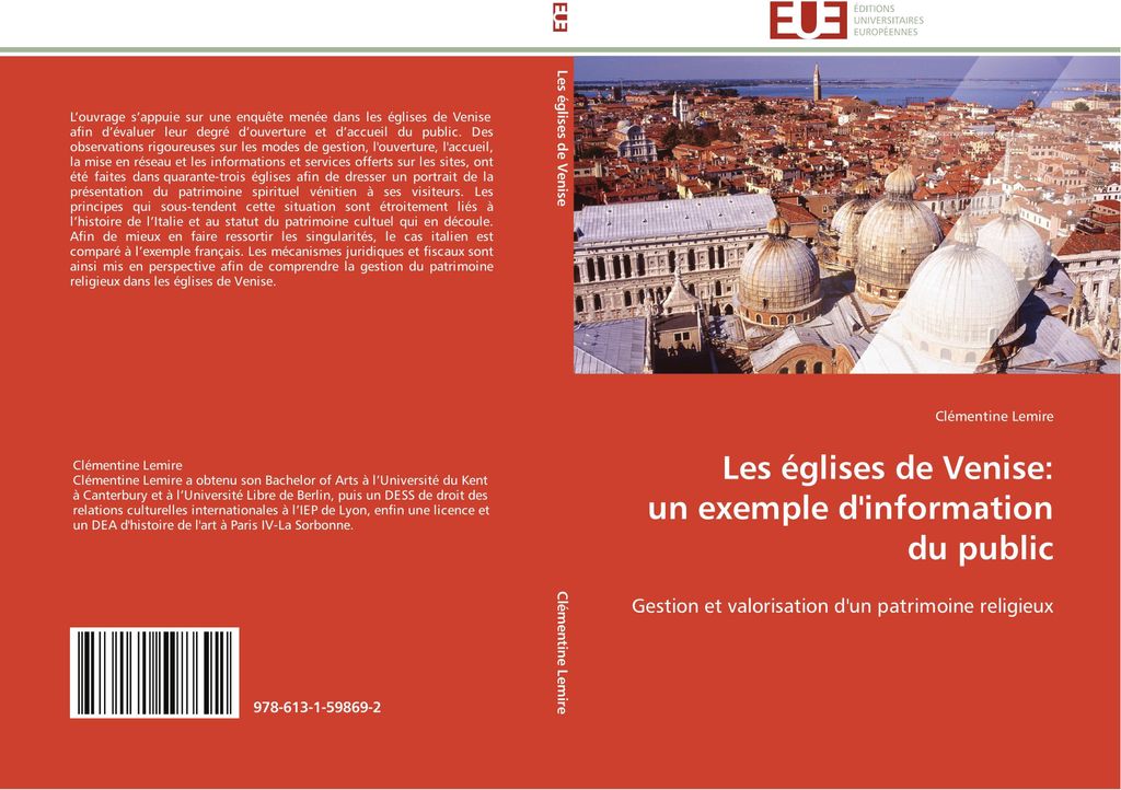 Les églises de Venise: un exemple d'information du public