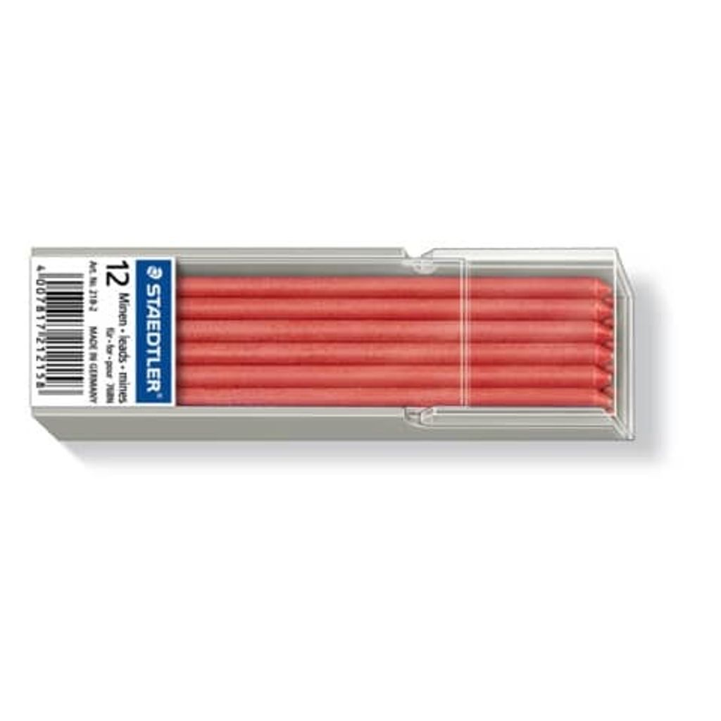 STAEDTLER Lumocolor Mine non permanent omnichrom rot 12 Stück