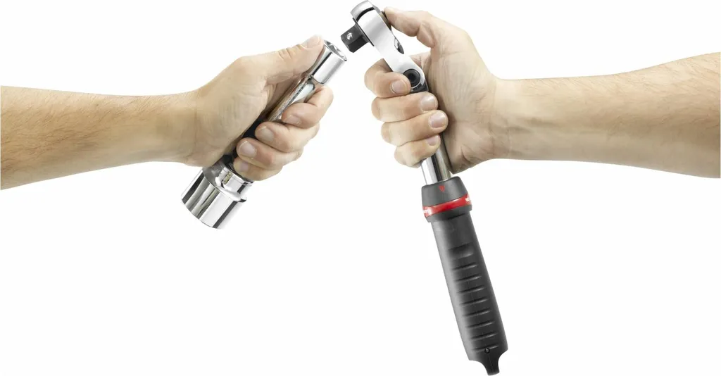 Cliquet de Serrage 1/2 Extensible Facom pour Accès Difficiles Auto - 4