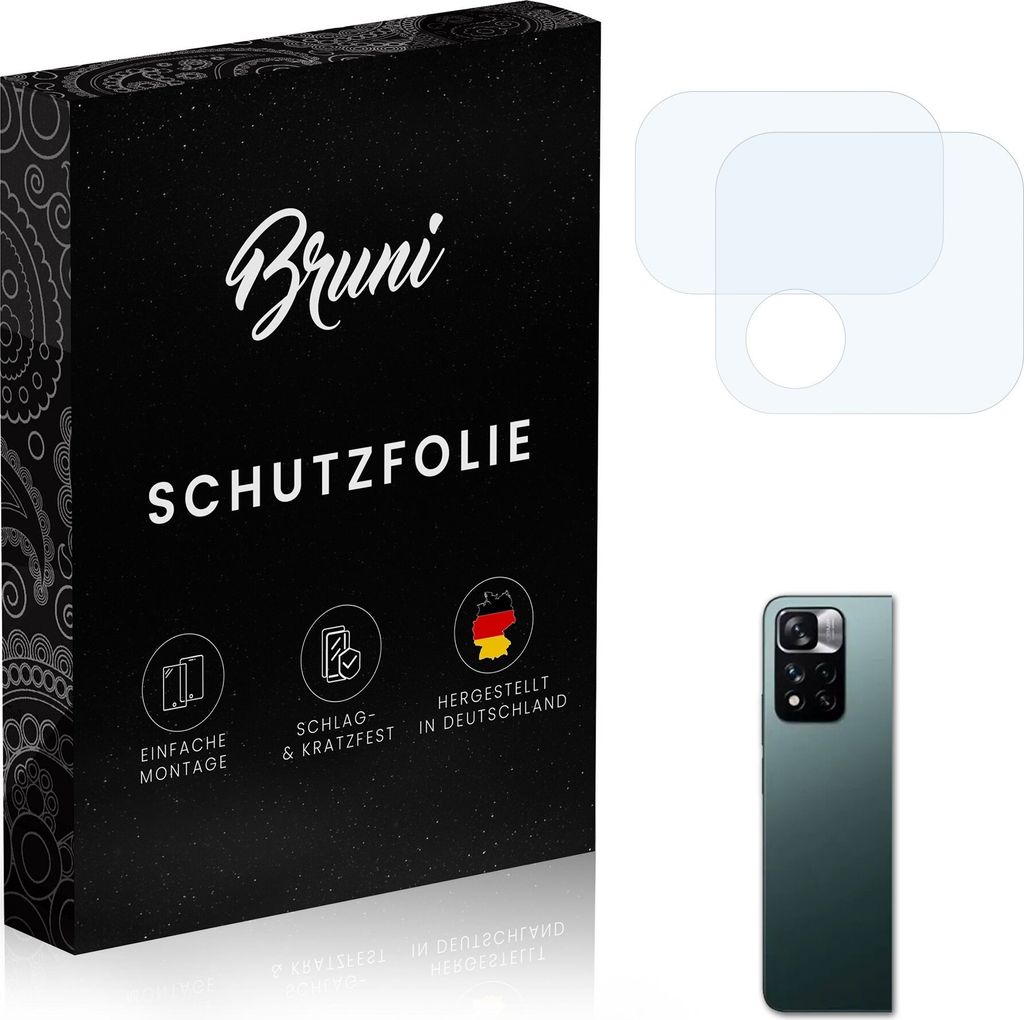 atFoliX 4061187873173, Xiaomi, Redmi Note 11 Pro Lens, Kratzresistent, Transparent, 2 Stück(e)