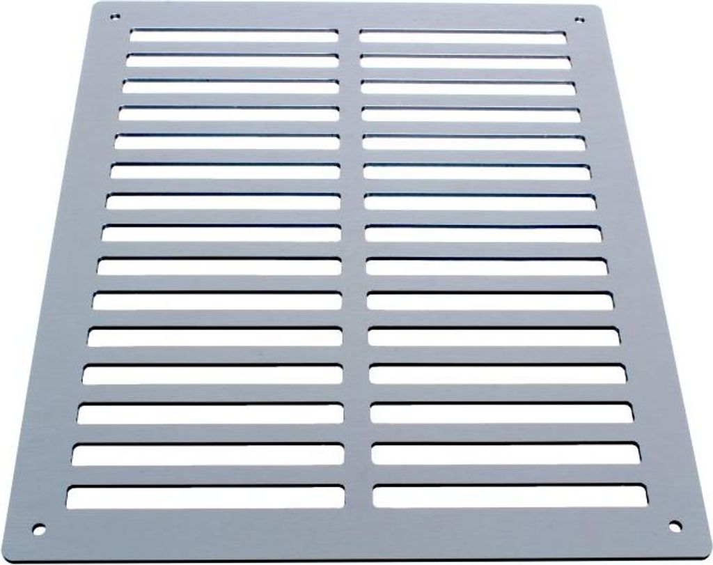 NAJDER Oberes Lüftungsgitter aus Aluminium 200x200 mm, DIBOND, Flächenlüftungsgitter, Lüftungsabdeckung Flache, Abluftgitter, Lüftungsschlitze...