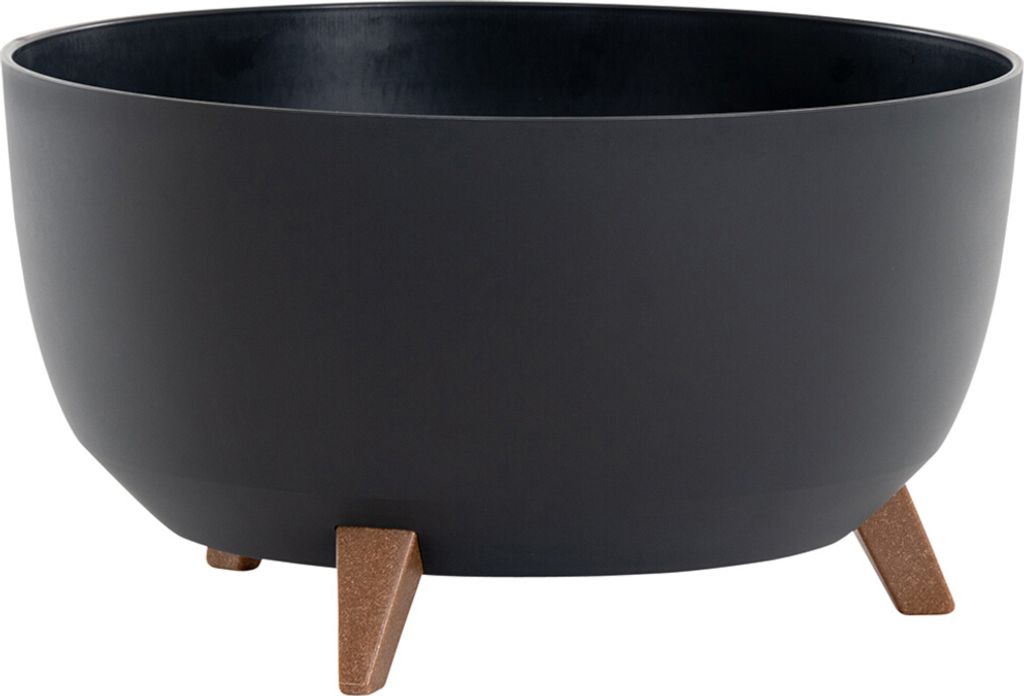 SIENA GARDEN Pflanzgefäß OSLO anthrazit 47 cm Produktbild 