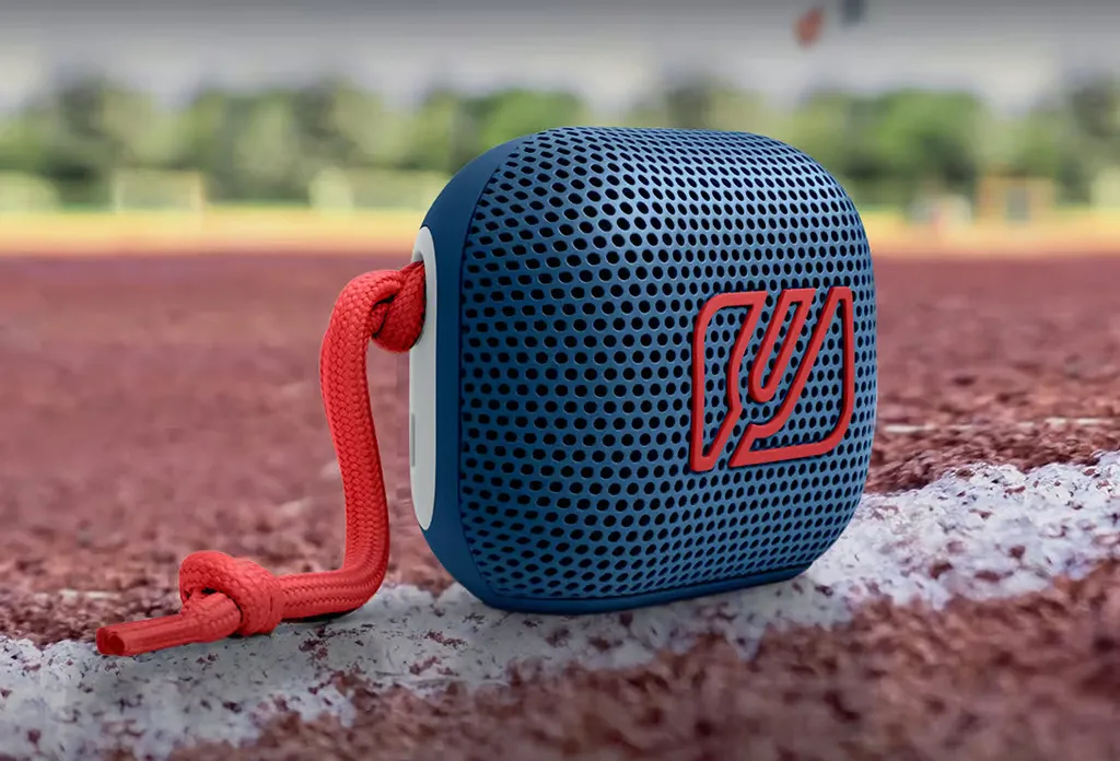 Mini Enceinte Nomade Bluetooth Muse M-360 BR Bleue Puissante et Étanche