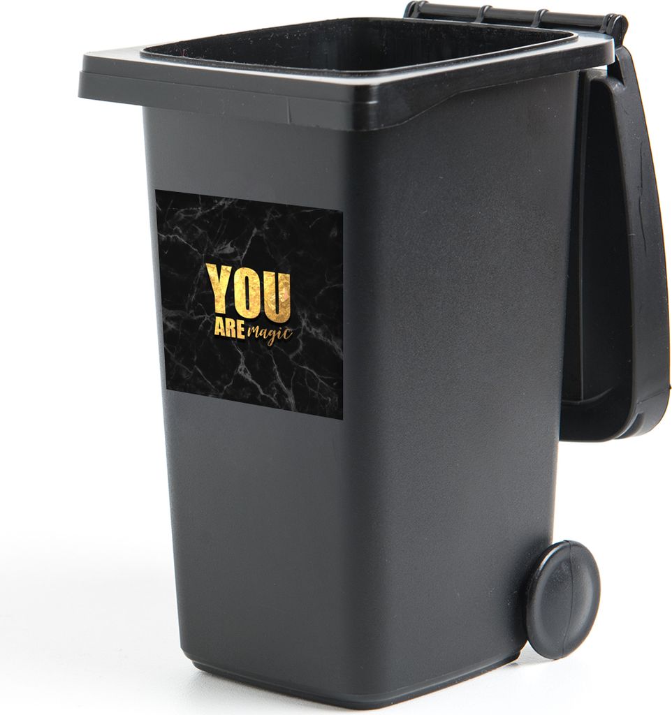 MuchoWow - Abfall-Aufkleber - Container - für Abfallcontainer