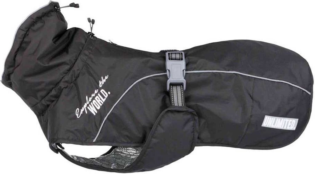 Trixie Explore Hundejacke Schwarz 55 cm Schwarz 55 cm