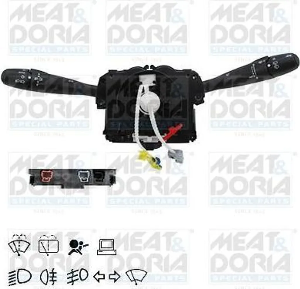 Commodo d'éclairage et clignotant 6242TV pour Peugeot 307 et 308 23368