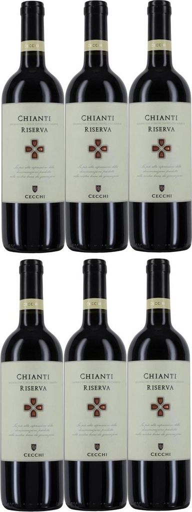 6x Cecchi Chianti DOCG Riserva 0,75L Produktbild 