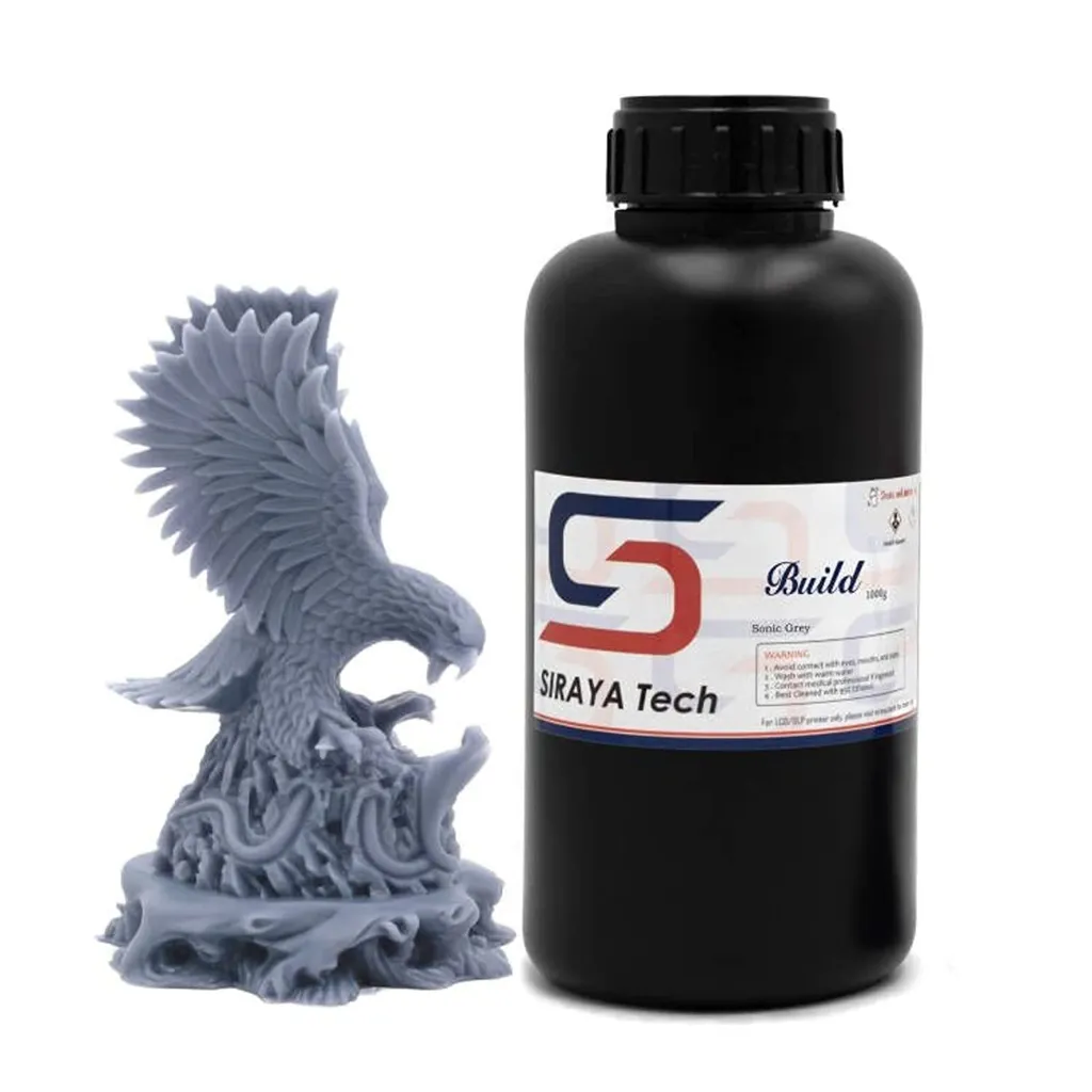 Siraya Tech Build Sonic Grey 1kg pour Figurines et Prototypes Fonctionnels