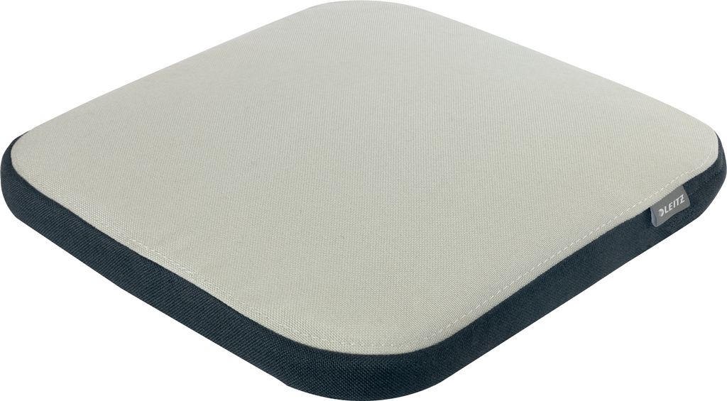 LEITZ Sitzkissen Ergo Active hellgrau 36,4 x 36,8 cm