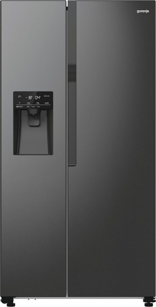 gorenje Side-by-Side-Kühlschrank, Schwarz, 566 Liter, Produktbild 